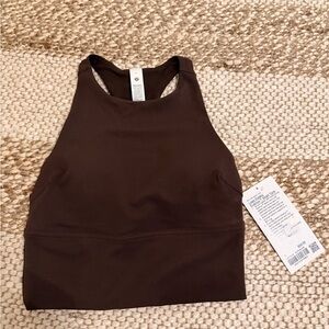 Lululemon Logo Elastic Everlux Shelf Tank